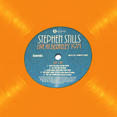 Stephen Stills Live at Berkeley 1971 Limited Orange Vinyl Repress